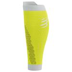 Compressport R2 Oxygen Calf Sleeves Safe Yellow